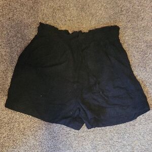 Time and Tru Black High Waist Shorts